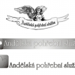 Logo na pohebn slubu do vbrovho zen. / Logo for the burial service in the selection process.